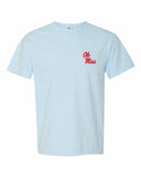 Ole Miss Script Camo Tee
