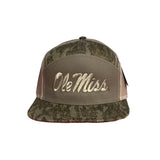 Ole Miss Script 7 Panel Hat