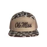 Ole Miss Script 7 Panel Hat