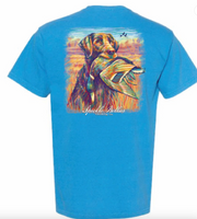 Speckle Bellies Dog Duck Tee