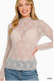Sweet Lace Layer Top