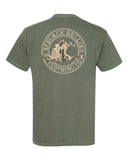 Sheddin Camo Circle Logo Tee